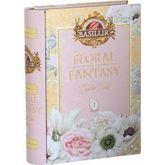 Tēja zaļā Tea Book Floral Fantasy 1, metāla kārbā 100g