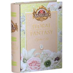 Tēja zaļā Tea Book Floral Fantasy 2, metāla kārbā 100g