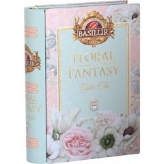 Tēja zaļā Tea Book Floral Fantasy 3, metāla kārbā 100g