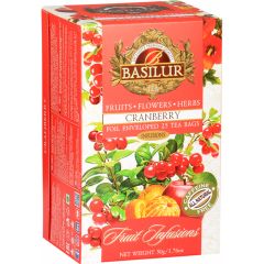 Tēja augļu Cranberry 2gx25, 50g