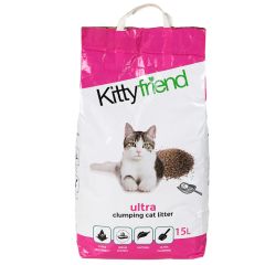 Pakaiši kaķiem KittyFriend Ultra cementējošas 15l