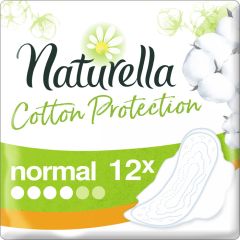 Hig.paketes Naturella Cotton Single Normal 12gab.