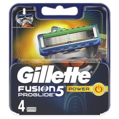 Skuvekļa rezerves Gillette Fusion5 ProGlide Power 4gab.