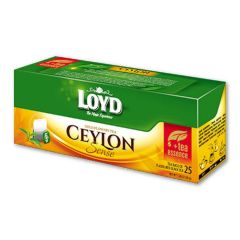 Tēja melnā Loyd aromatizēta Ceylon 25x2g