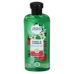 Šampūns Herbal Essences Purify&Hydrate zemeņu, pipram. 400ml