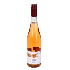 Vīns Abavas ābolu-vīnogu rozā vīns 0.75L 12%