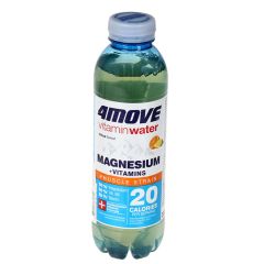 Vitamīnu ūdens 4Move Active ar magniju, 0.556l ar depoz.