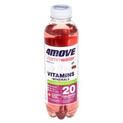 Vitamīnu ūdens 4Move Active ar minirāliem, 0.556l ar depoz.