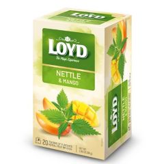 Tēja zāļu Loyd ar nātrēm un mango, 20x1,5g