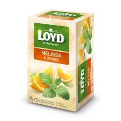 Tēja zāļu Loyd ar melisu un apelsīniem, 20x2g