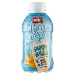 Dzēriens piena Mullermilch Shake vaniļas 3.3% 400g