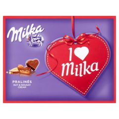 Šokolāde I Love Milka pralinē riekstu un nugas krēma 110g