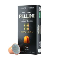 Kafijas kapsulas Pellini Luxury Armonioso 10x5g