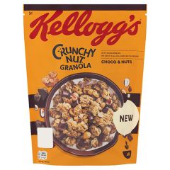 Sausās brokastis Kellog's Crunchy Nut Granola Choco, 380g