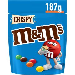 Konfektes M&M's Crispy pouch bag 187g