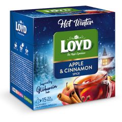 Tēja augļu Loyd Pyramids Hot Winter, ar āboliem un kanēli, 1