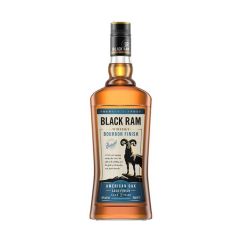 Viskijs black ram bourbon cask Finish, 40%, 1l