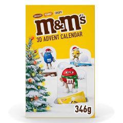 Konfektes M&M's 3D advent calendar 346g