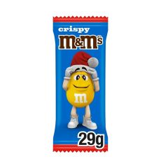 Konfektes M&M's Crispy Santa Xmas 29g