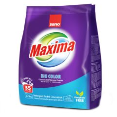 Veļas pulv.Maxima Bio Color 1.25kg 35MR