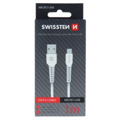 Kabelis Swissten Fast Charge 3A USB - Micro