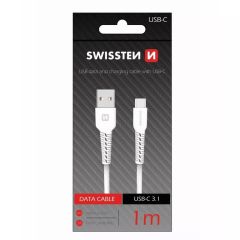 Kabelis Swissten Fast Charge USB-TypeC