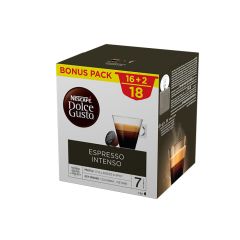 Kafija Nescafe Dolce Gusto Espresso Intenso (16+2) 126g