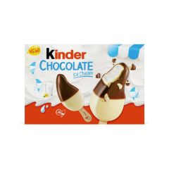 Saldējums Kinder Chocolate uz kociņa, 4x38g/220ml