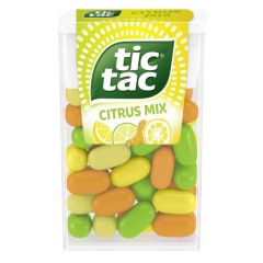 Dražejas Tic Tac Citrusaugļu mix 18g