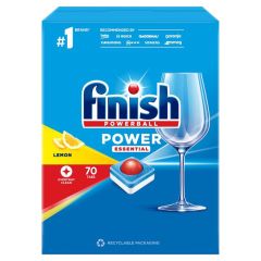 Trauku mazg.tabletes Finish Power Lemon 70gab.