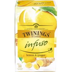 Tēja augļu Twinings citronu & ingvera 20gab.