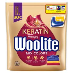 Veļas mazg.kapsulas Woolite Color 33gab.