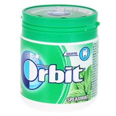 Košļ.gumija Orbit Bottle Spearmint 60gab.