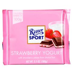 Šokolāde Ritter Sport zemeņu jogurta 100g