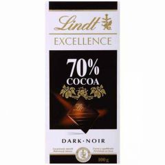 Šokolāde tumšā Lindt Excellence 70% kakao 100g