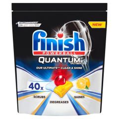 Trauku mazg.kapsulas Finish Quantum Ultimate Lemon 40gab.