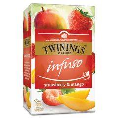 Tēja augļu Twinings zemeņu&mango 20gab.