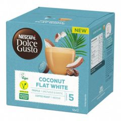 Kafija Nescafe Dolce Gusto Vegan Coconut Flat White, 116.4g
