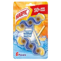 WC bloks Harpic Fresh Power Summer Citrus Duo paka 2x35g