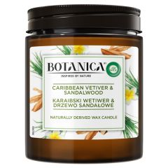 Svece arom. Botanica Caribbean Vetiver&Sandalwood 205g