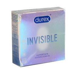 Prezervatīvi Durex Invis.Extra Sens.N3
