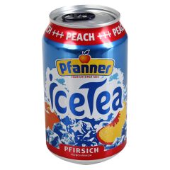 Dzēriens Ledus tēja Pfanner persiku 0.33l ar depoz.
