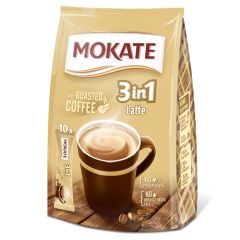 Kafija šķīst. Mokate 3in1 Latte 15g