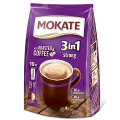 Kafija šķīst. Mokate 3in1 Strong 15g