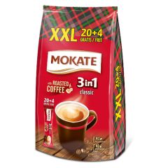 Kafija šķīst. Mokate 3in1 Classic XXL 24x175g