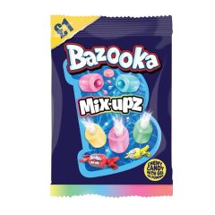 Košļ.konfekte Bazooka mixupz 120g