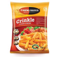 Kartupeļi frī FF rievoti Oven Crinkles 750g