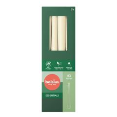 Galda svece Bolsius Soft Pearl 245/24 mm 8gab.