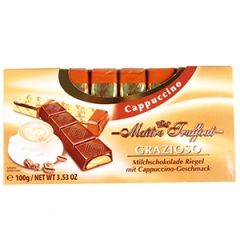 Šokolāde Grazioso ar kapučīno pild.8x12.5g