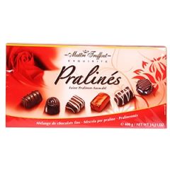 Šok.konfektes Maitre Truffout Red 400g